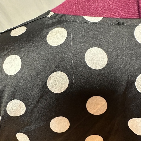 Nasty Gal Black and White Polka Dot Midi Dress - Picture 6 of 9
